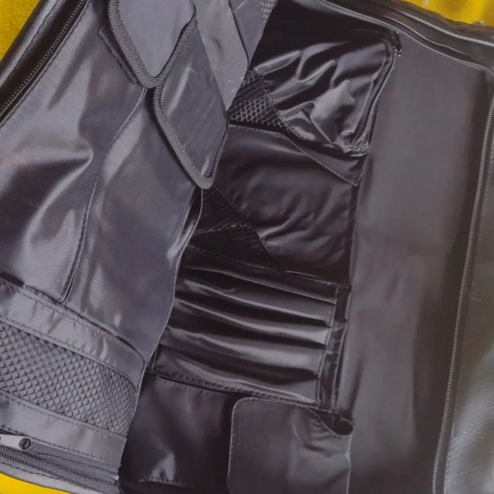 Black Leather Men's Bag